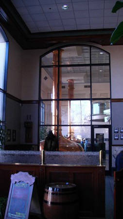 Salle des visiteurs de la brasseire Sierra Nevada